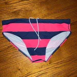 R. Swiader Striped Swimmers - Brief Swimsuit